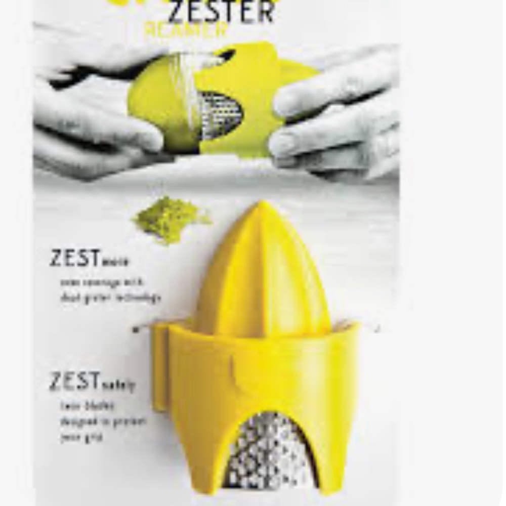 Yellow Zester with Dual Grater Technology